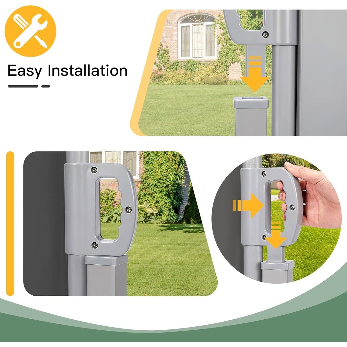 YODOLLA waterproof retractable awning.
