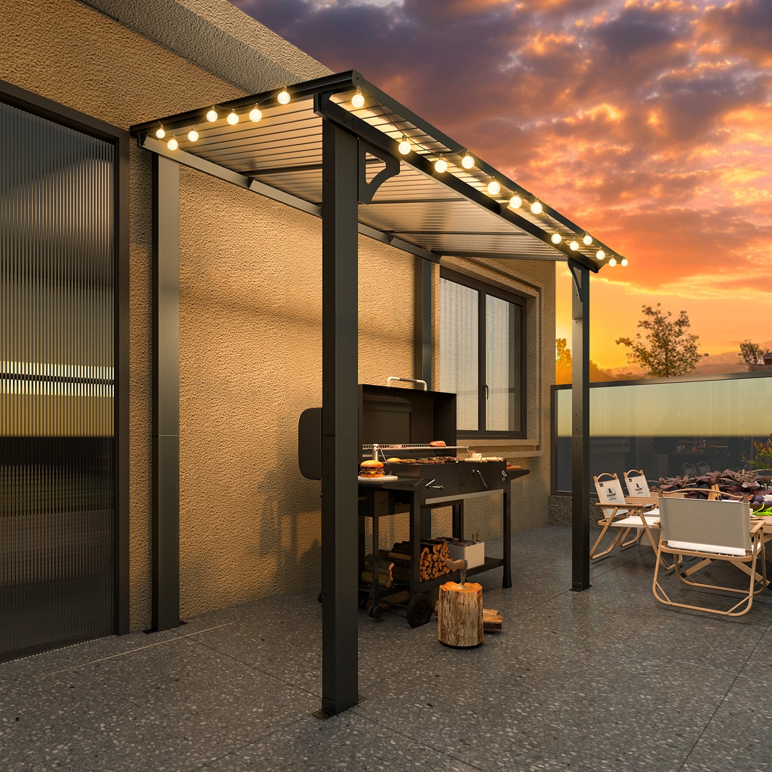 YODOLLA heavy duty patio gazebo.