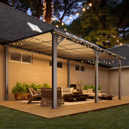 YODOLLA Hard Top Gazebo for Outdoor