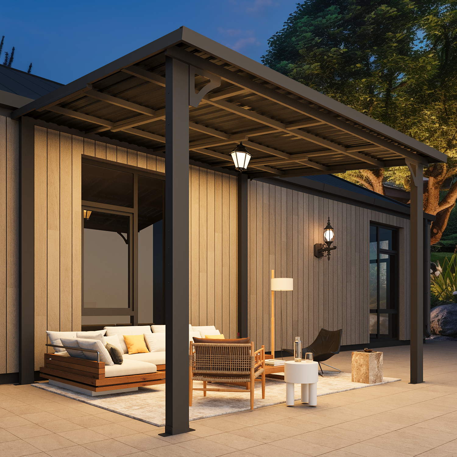 YODOLLA 10x8 Outdoor Pergola for Patio