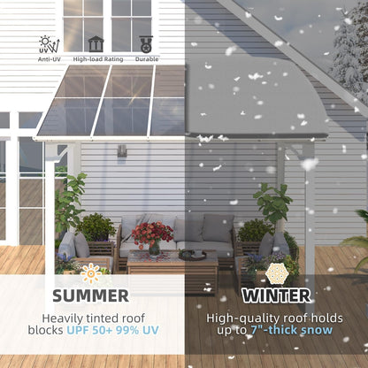 YODOLLA 10' x 10' Pergola Gazebo, Small Wall Mounted Pergolas and Gazebos