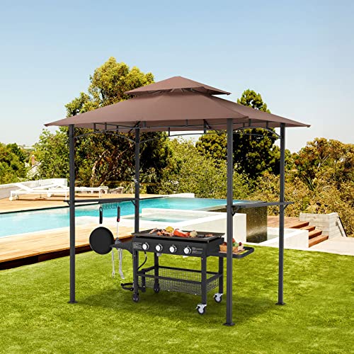 YODOLLA brown gazebo.