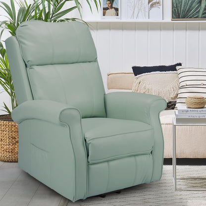 YODOLLA Electric Power Lift Recliner Chair for Elderly, Faux Leather, Mint Green