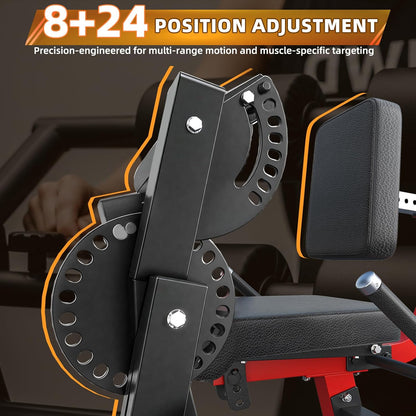 YODOLLA Leg Extension and Curl Lower Body Workout Machine