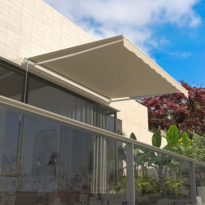 YODOLLA 13'x8' business awning enhancing storefront appeal.