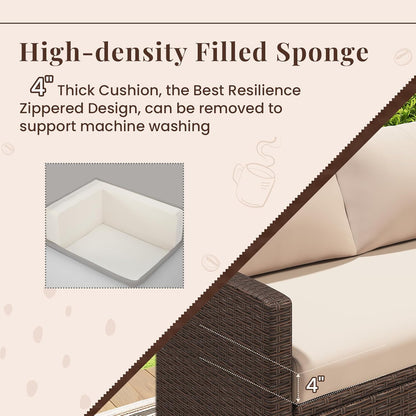 YODOLLA khaki cushions patio furniture
