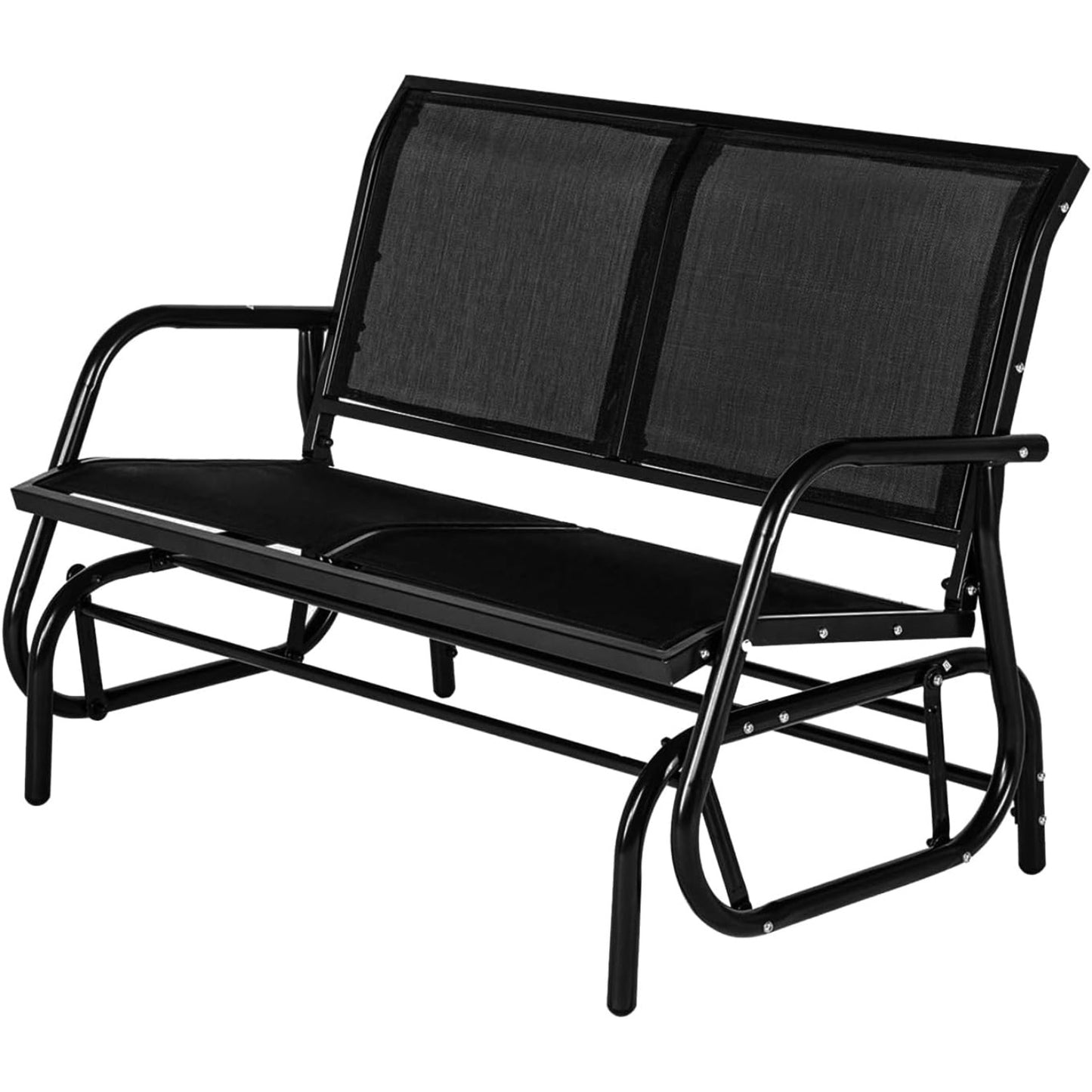 YODOLLA Outside Patio Glider Bench for 2 Persons