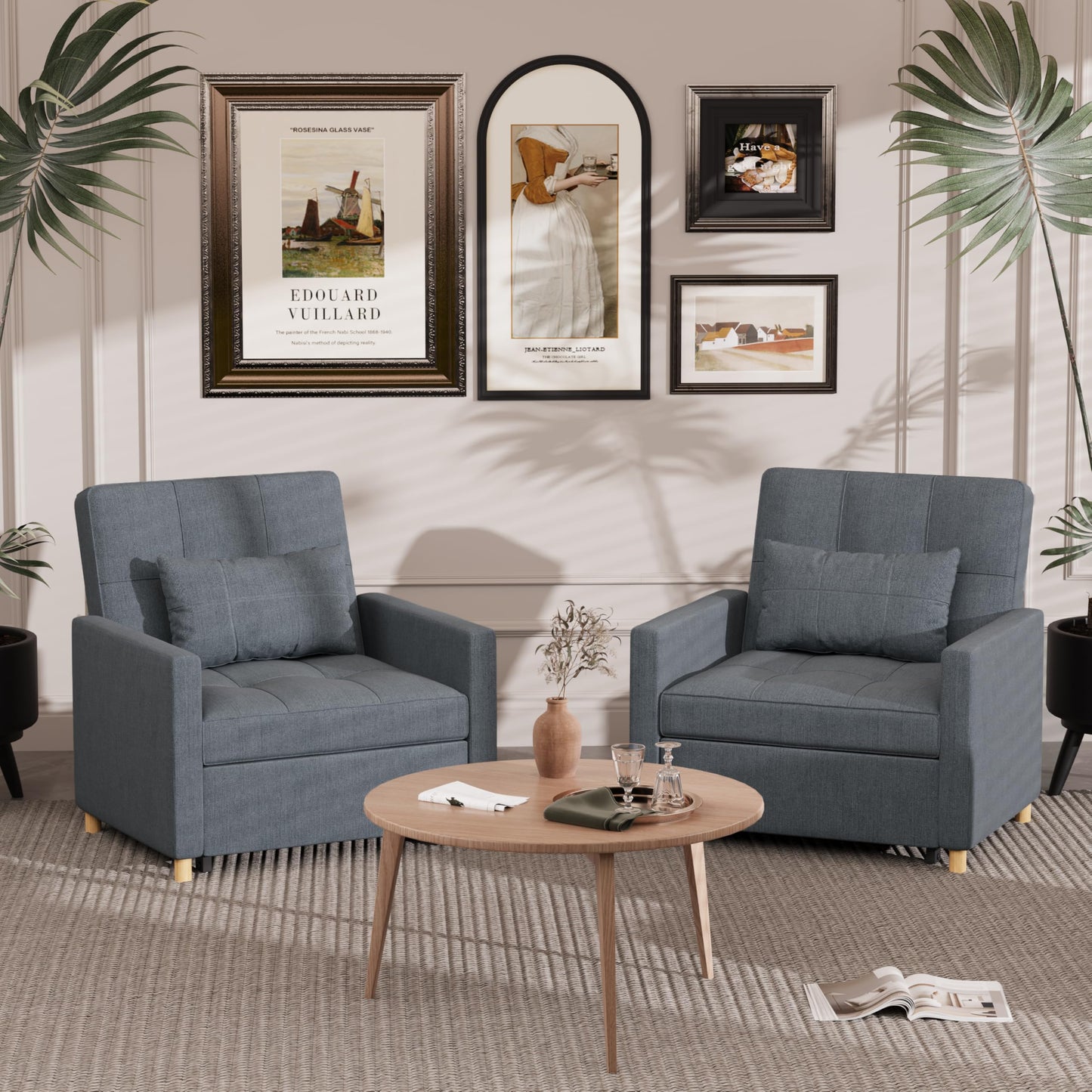 YODOLLA 3 in 1 Chair Bed Sleeper for Adults