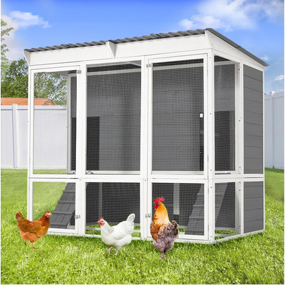 YODOLLA 67'' Extra Large Wood Chicken Coop with Run