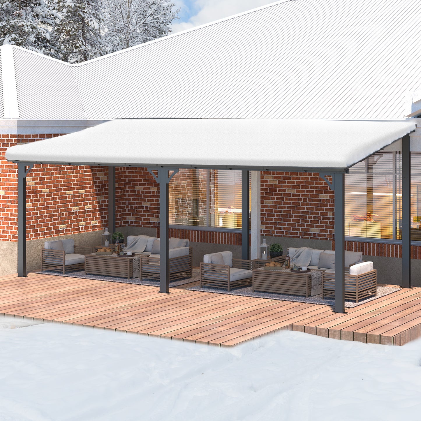 YODOLLA backyard gazebo.