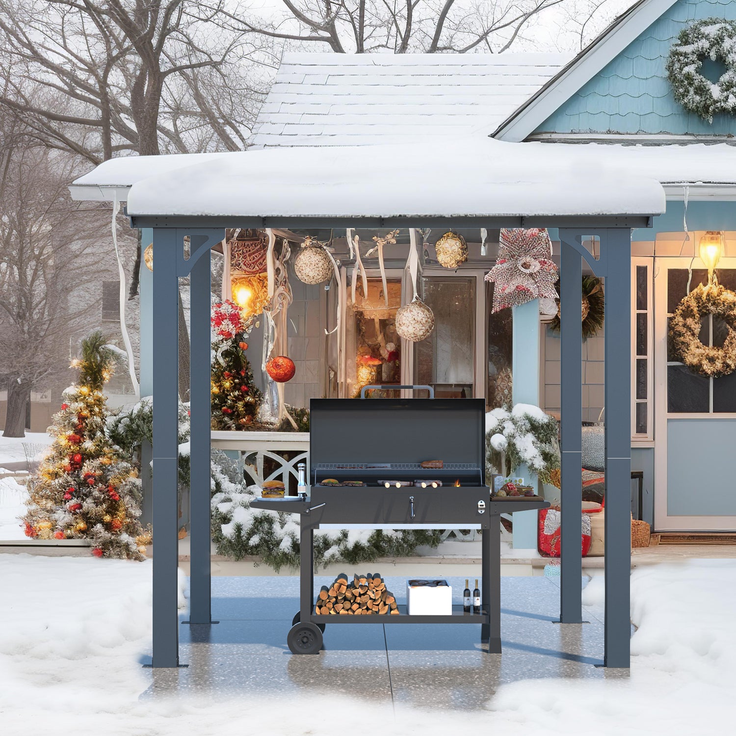 YODOLLA 8 x 5 patio gazebo.