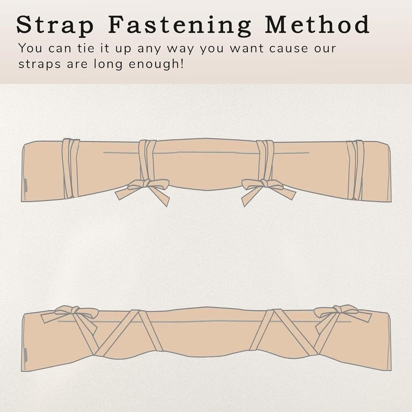 YODOLLA beige awning cover for porch