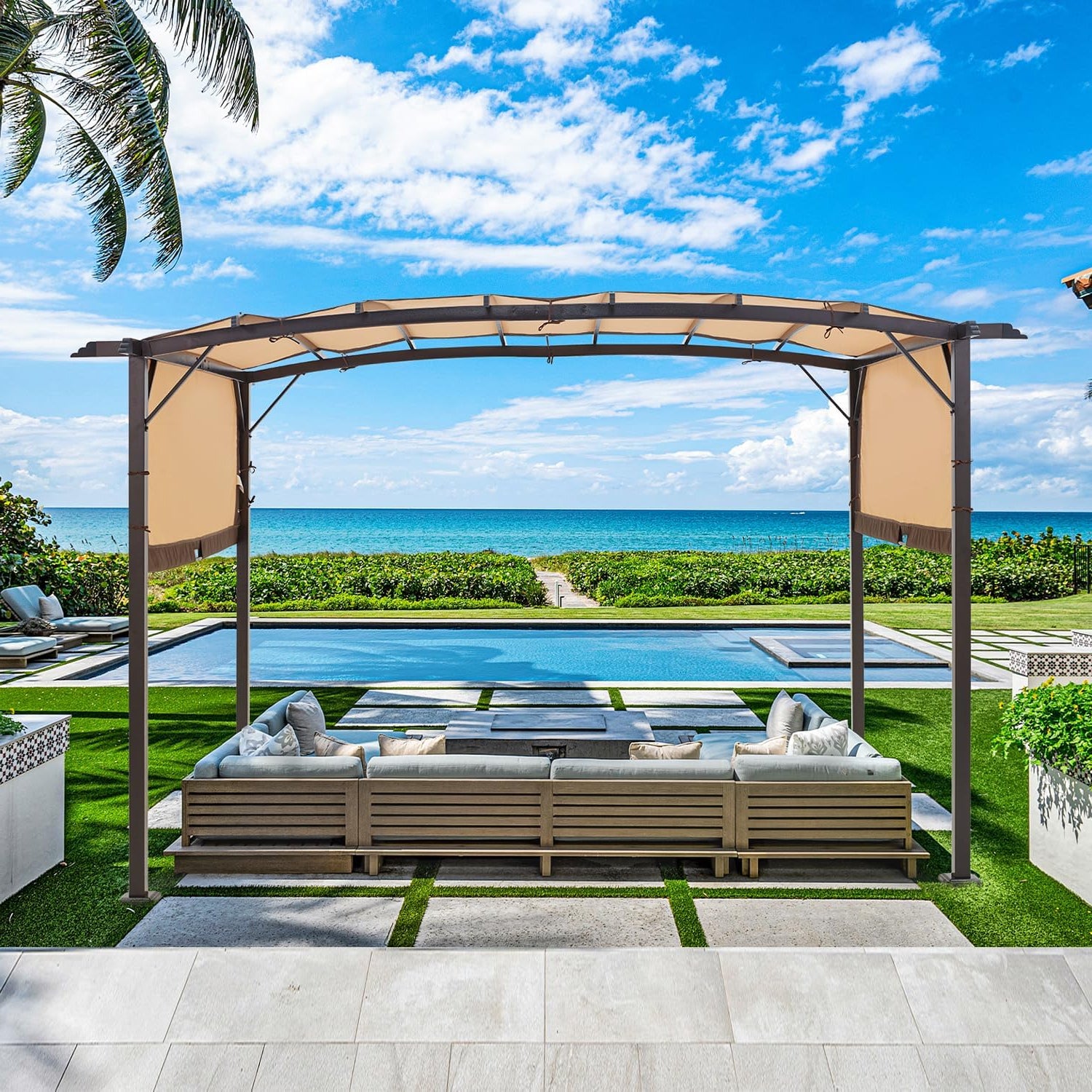 YODOLLA 9 x 12 pergola.