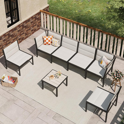 YODOLLA garden furniture sets off-white