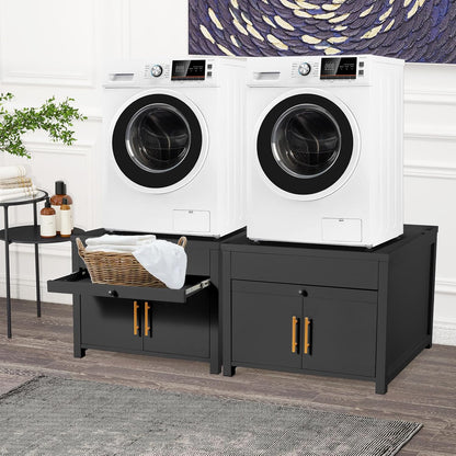 YODOLLA Laundry Pedestal, 700 LBS Capacity Washer Dryer Pedestal, 29″L*29″W*23″ H Washer and Dryer Stand