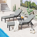 Black Rattan Gray Cusion