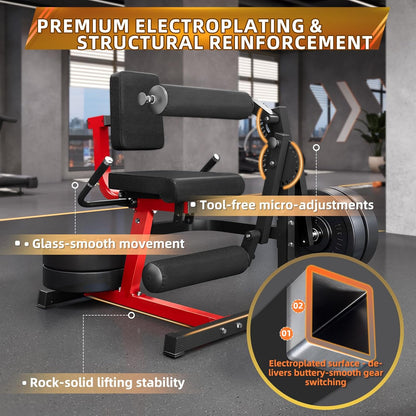 YODOLLA Leg Extension and Curl Lower Body Workout Machine