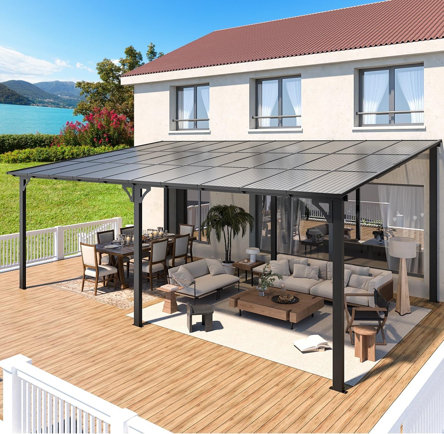 YODOLLA 20x12 Gazebo for Patio