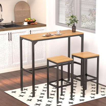 YODOLLA bar height patio set with stools