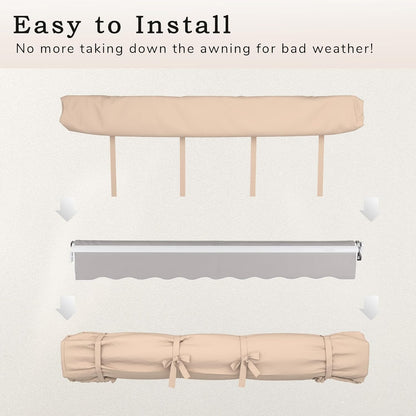 YODOLLA outdoor awning cover for storage