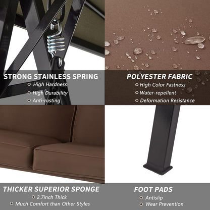 YODOLLA porch swing chair