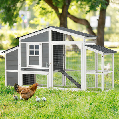 YODOLLA luxury chicken coop for 10 chickens.