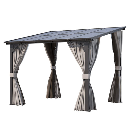 YODOLLA 8x8 Gazebo with Curtains for Outdoor