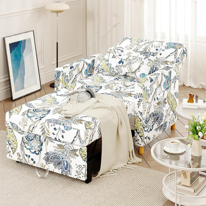 YODOLLA 3 in 1 Chair Bed Sleeper for Adults, Floral