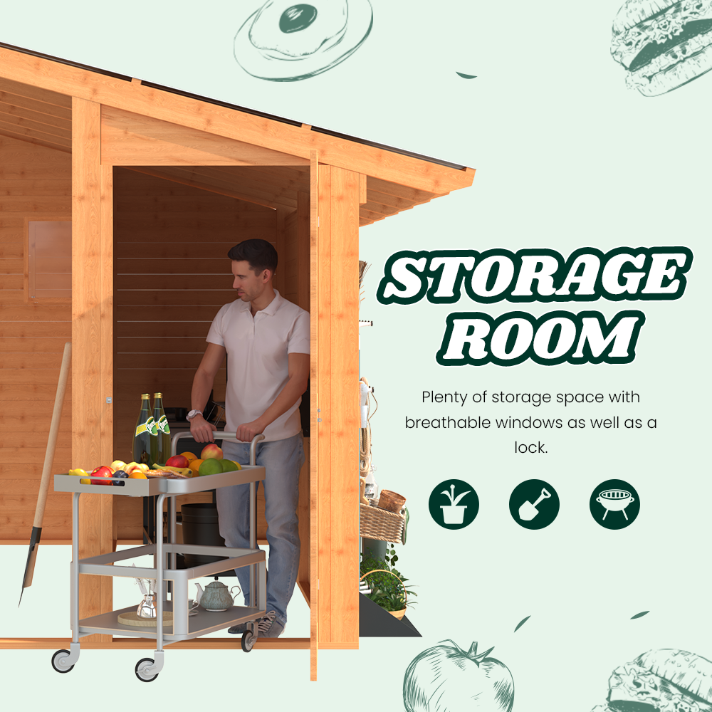 YODOLLA 20' x 12.5' Outdoor Gazebo