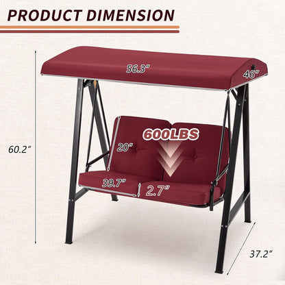 YODOLLA adult patio swing