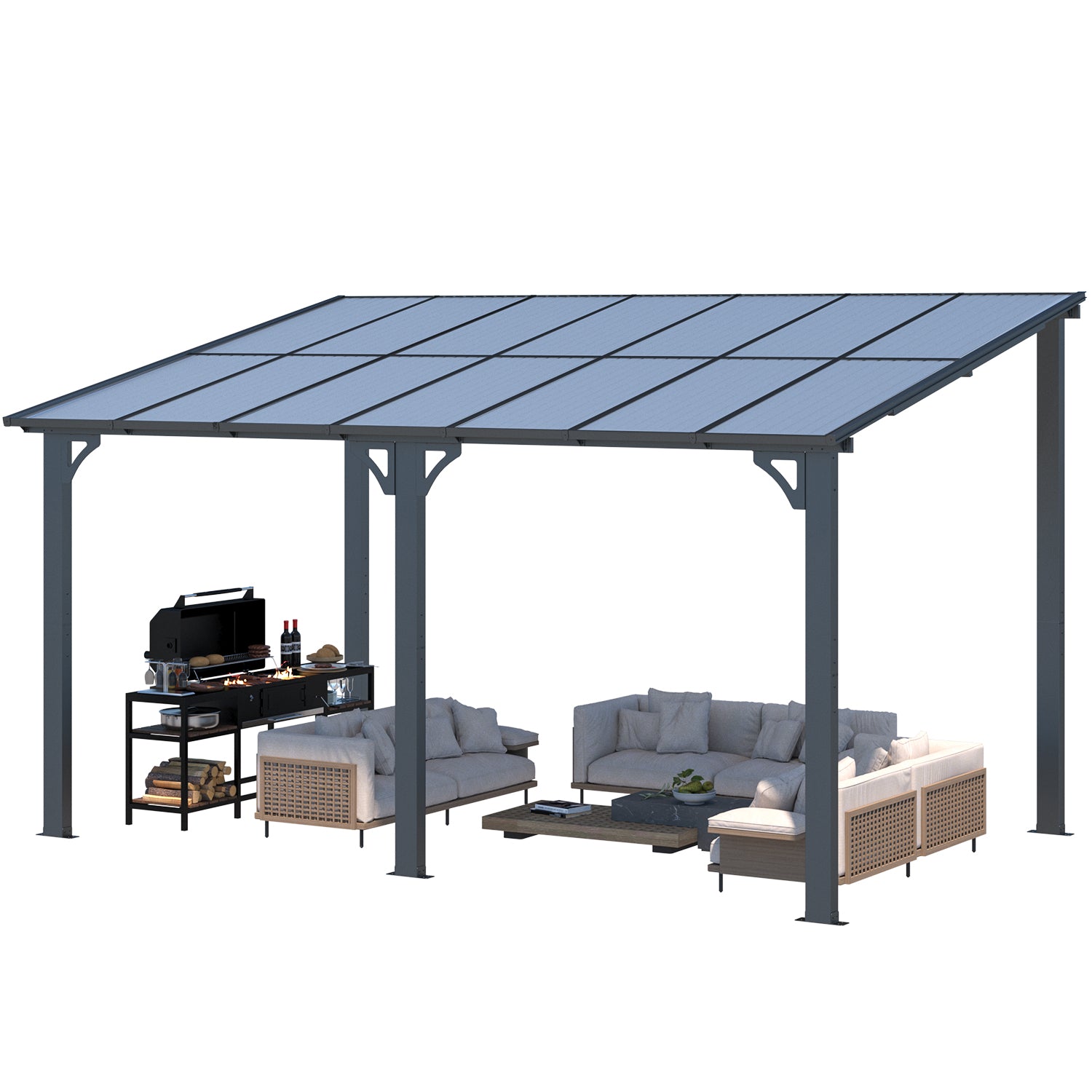 YODOLLA Heavy Duty Outdoor Gazebo