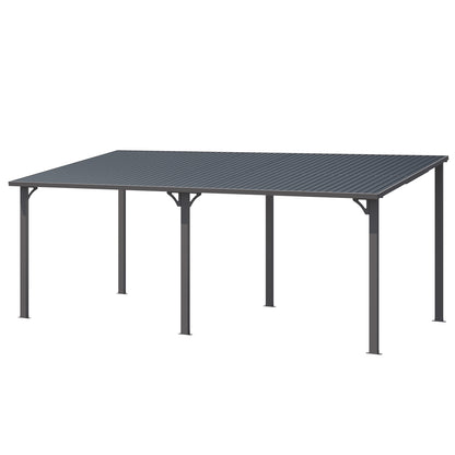YODOLLA 20' x 10' Outdoor Hardtop Metal Gazebo for Patio