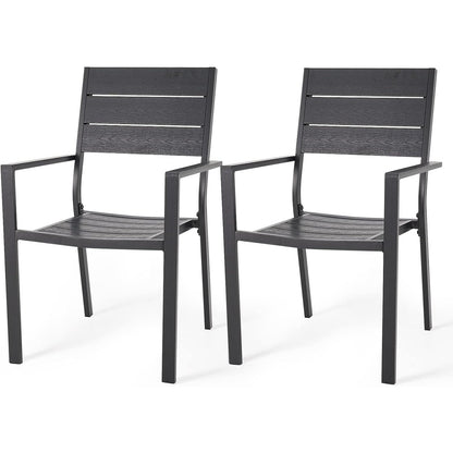 YODOLLA 2 Pieces Outdoor Dining Chairs