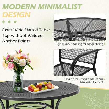 YODOLLA stackable patio chairs for easy storage