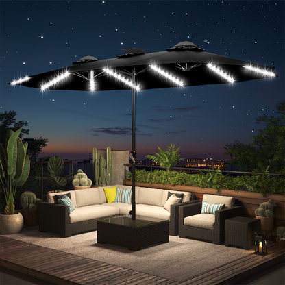 YODOLLA outdoor patio umbrella fade resistant