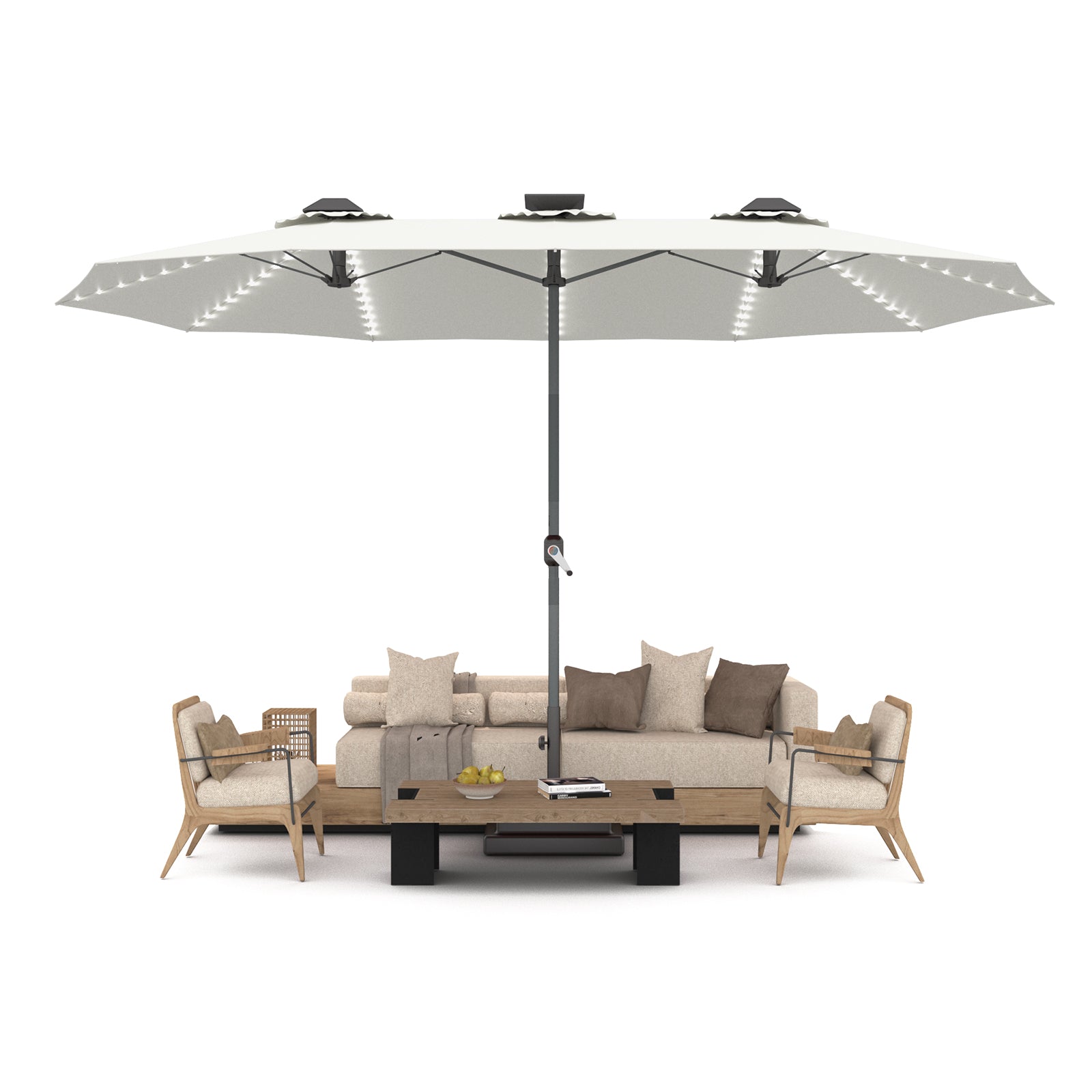 YODOLLA best patio umbrella for wind durability