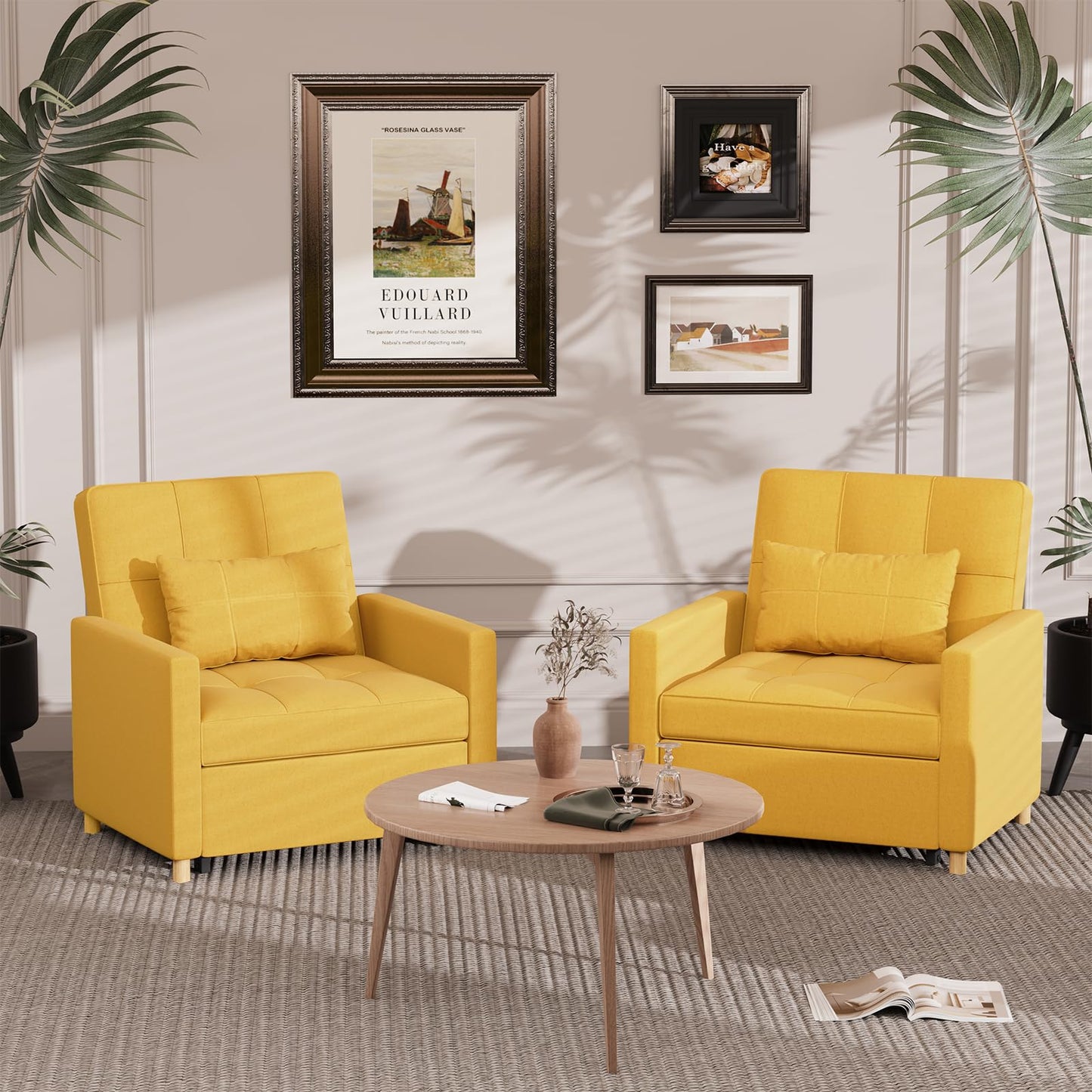 YODOLLA 3 in 1 Chair Bed Sleeper for Adults