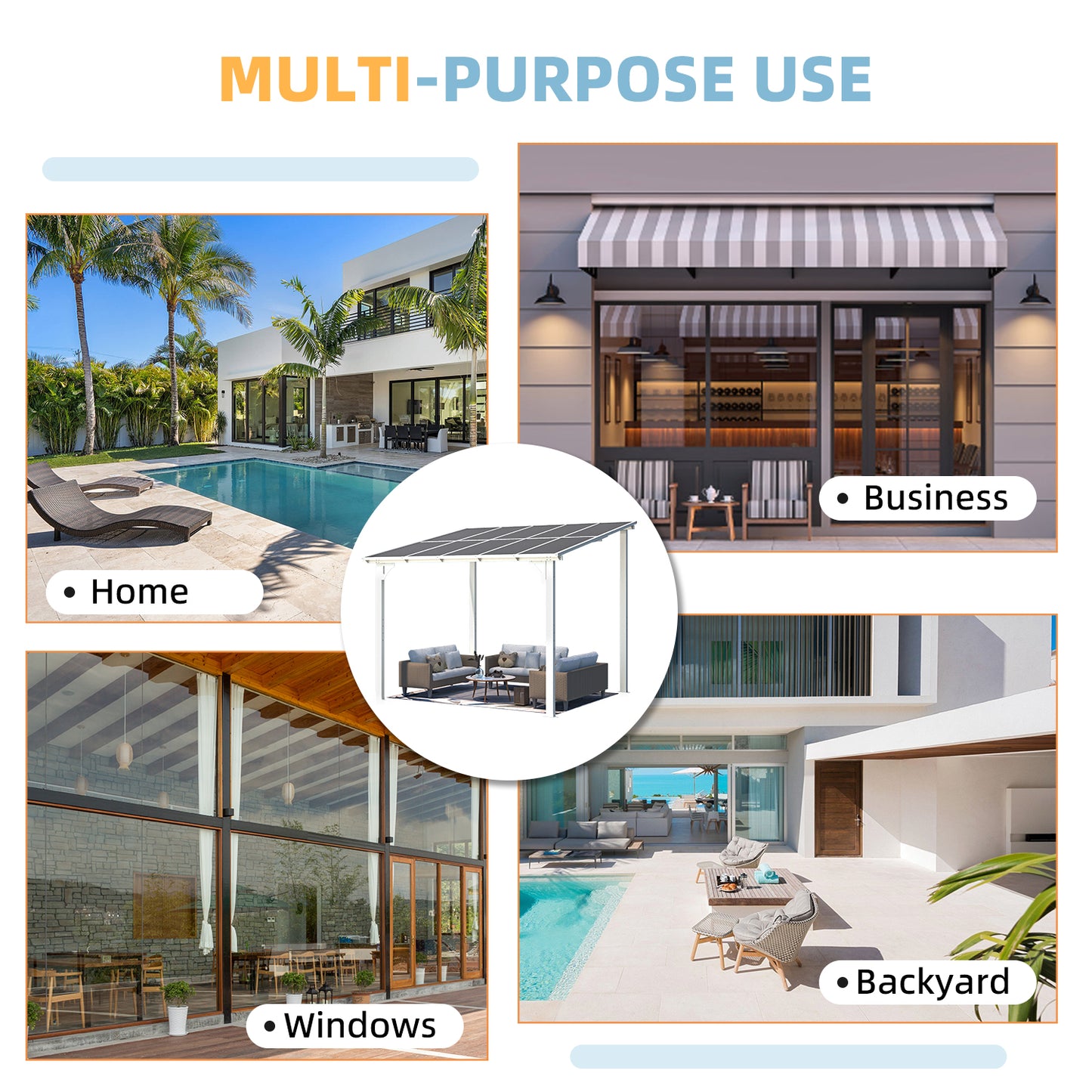 YODOLLA heavy duty gazebo.