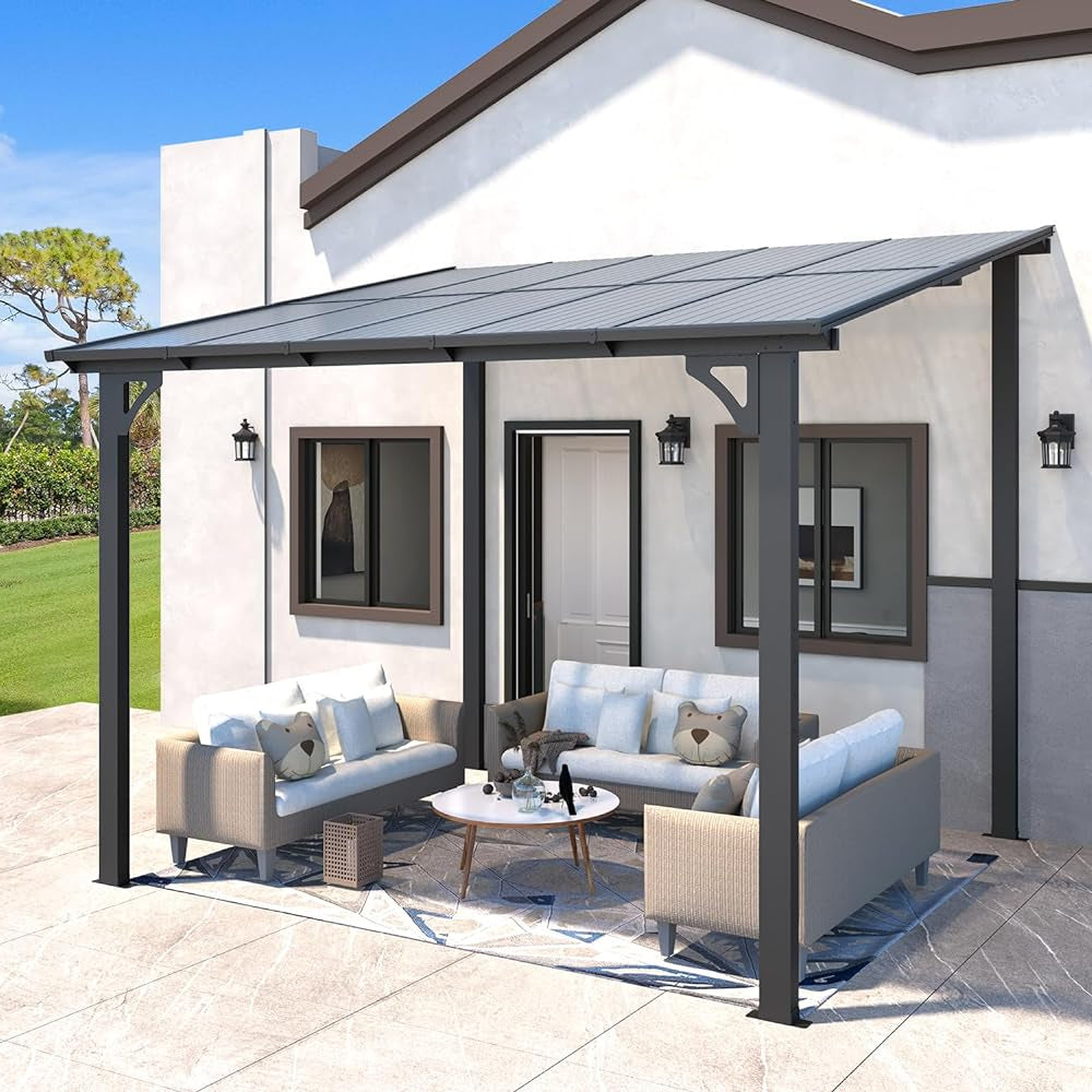 YODOLLA grey gazebo.