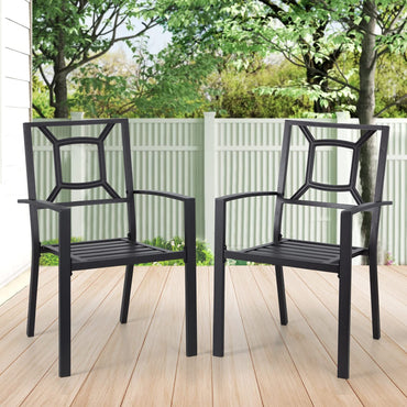 YODOLLA 4 Pieces Outdoor Dining Chairs