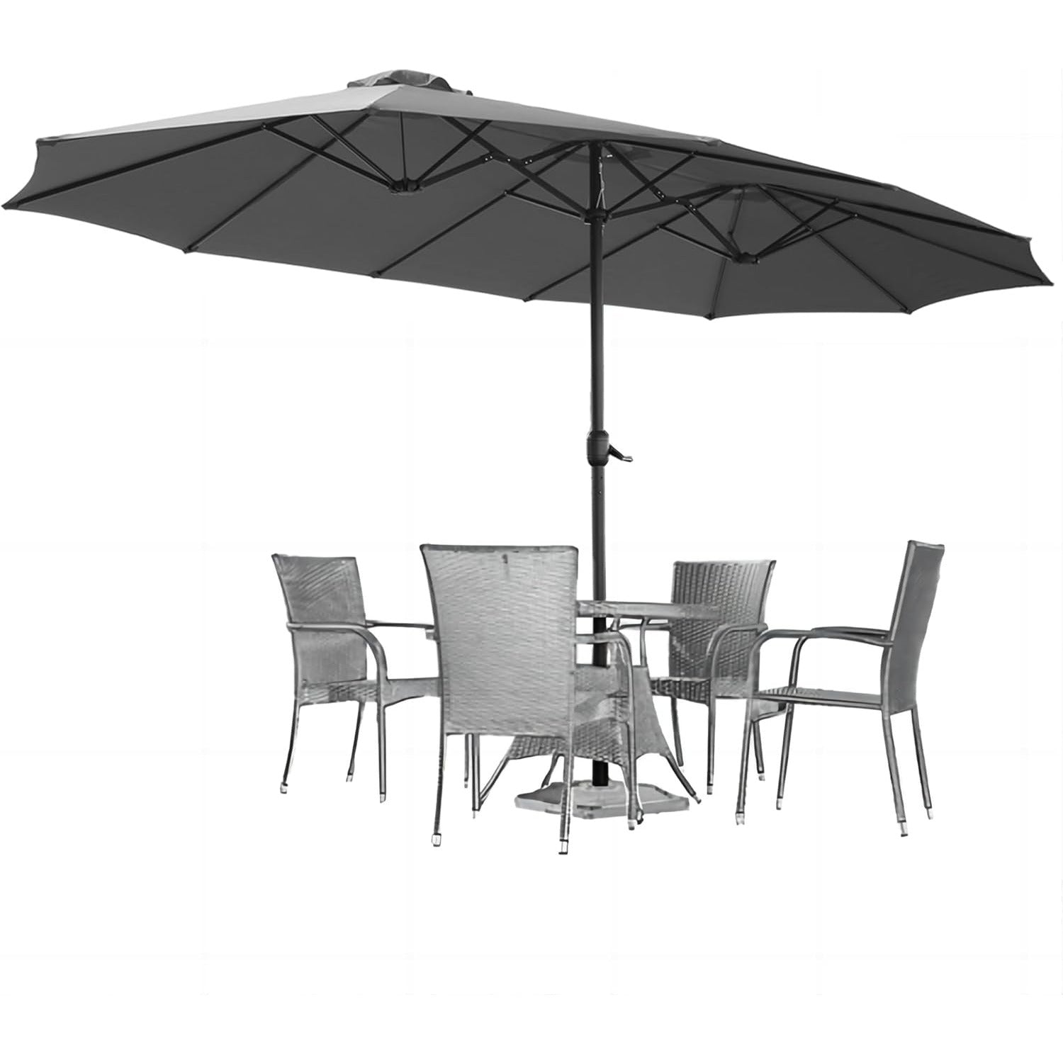 YODOLLA 15 ft patio umbrella for large spaces