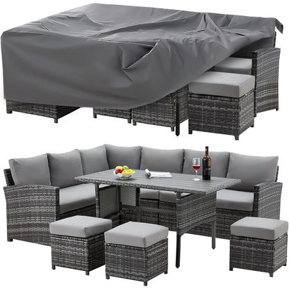 YODOLLA Outdoor Furniture Set Cover Sectional Sofa Set Covers