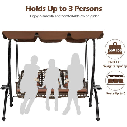 YODOLLA garden swing for patio use