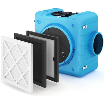 YODOLLA 550 CFM Air Scrubber with 3-Stage Filtration