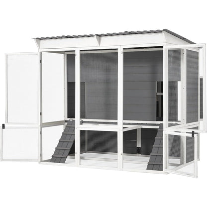 YODOLLA 67'' Extra Large Wood Chicken Coop with Run