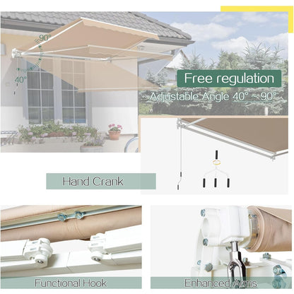 YODOLLA affordable window awnings enhancing home comfort.