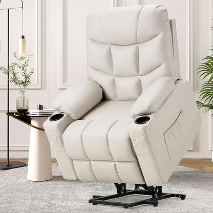 YODOLLA Massage Power Lift Recliner for Elderly