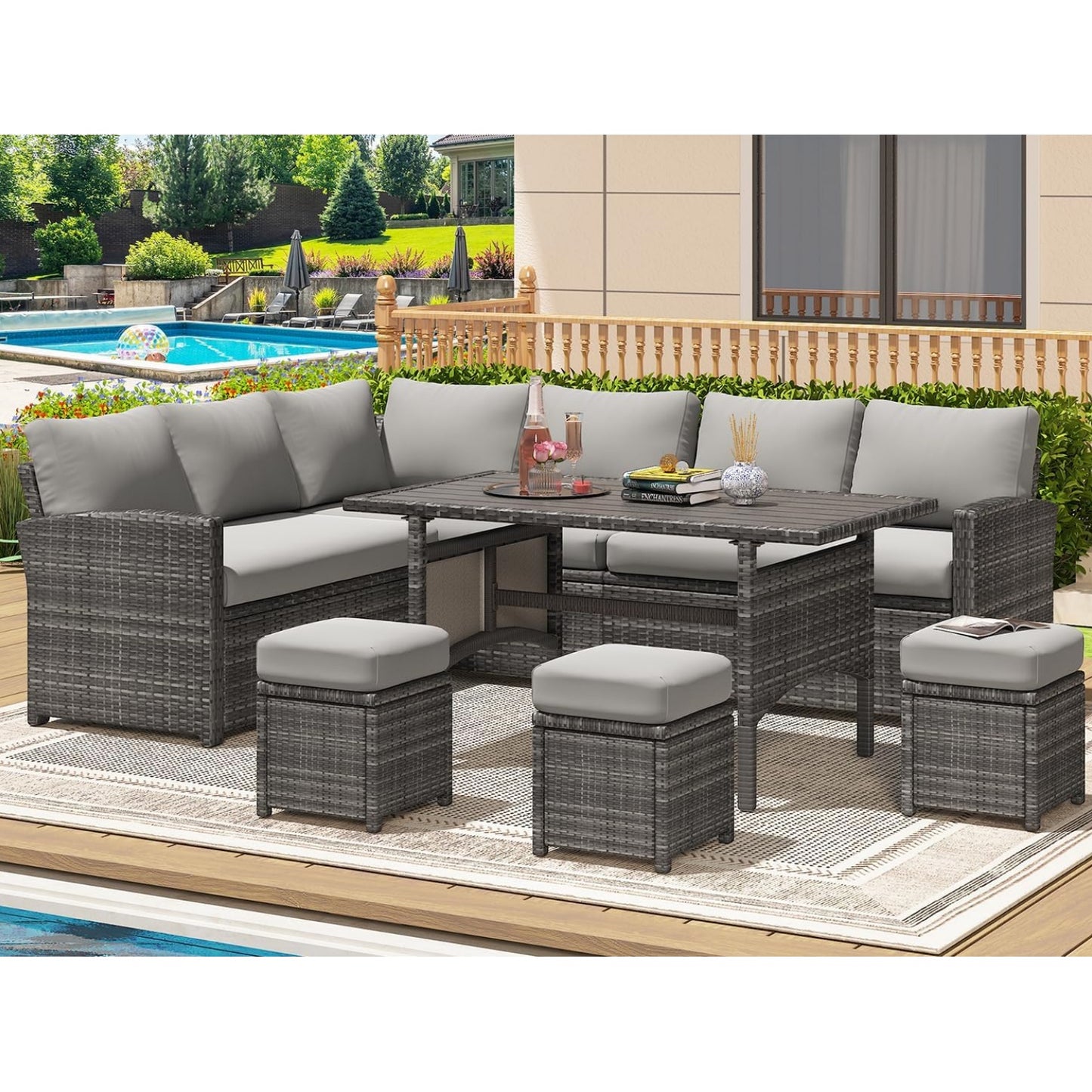 YODOLLA durable wicker patio furniture
