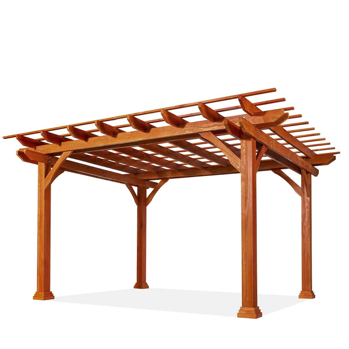 YODOLLA Cedar Wood Patio Pergola