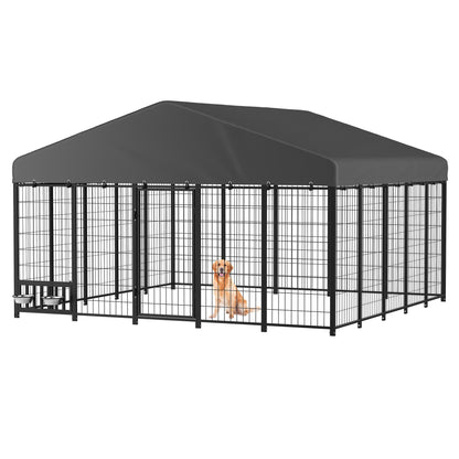 YODOLLA 10x10 Heavy Duty Outdoor Dog Kennel